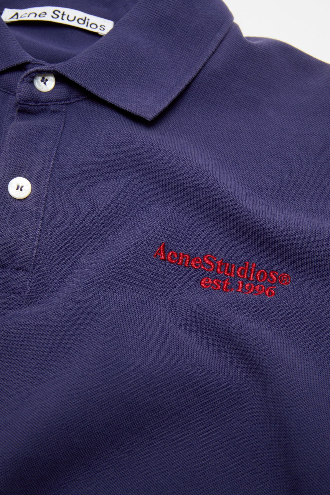 Logo polo t-shirt, Navy, 2000x