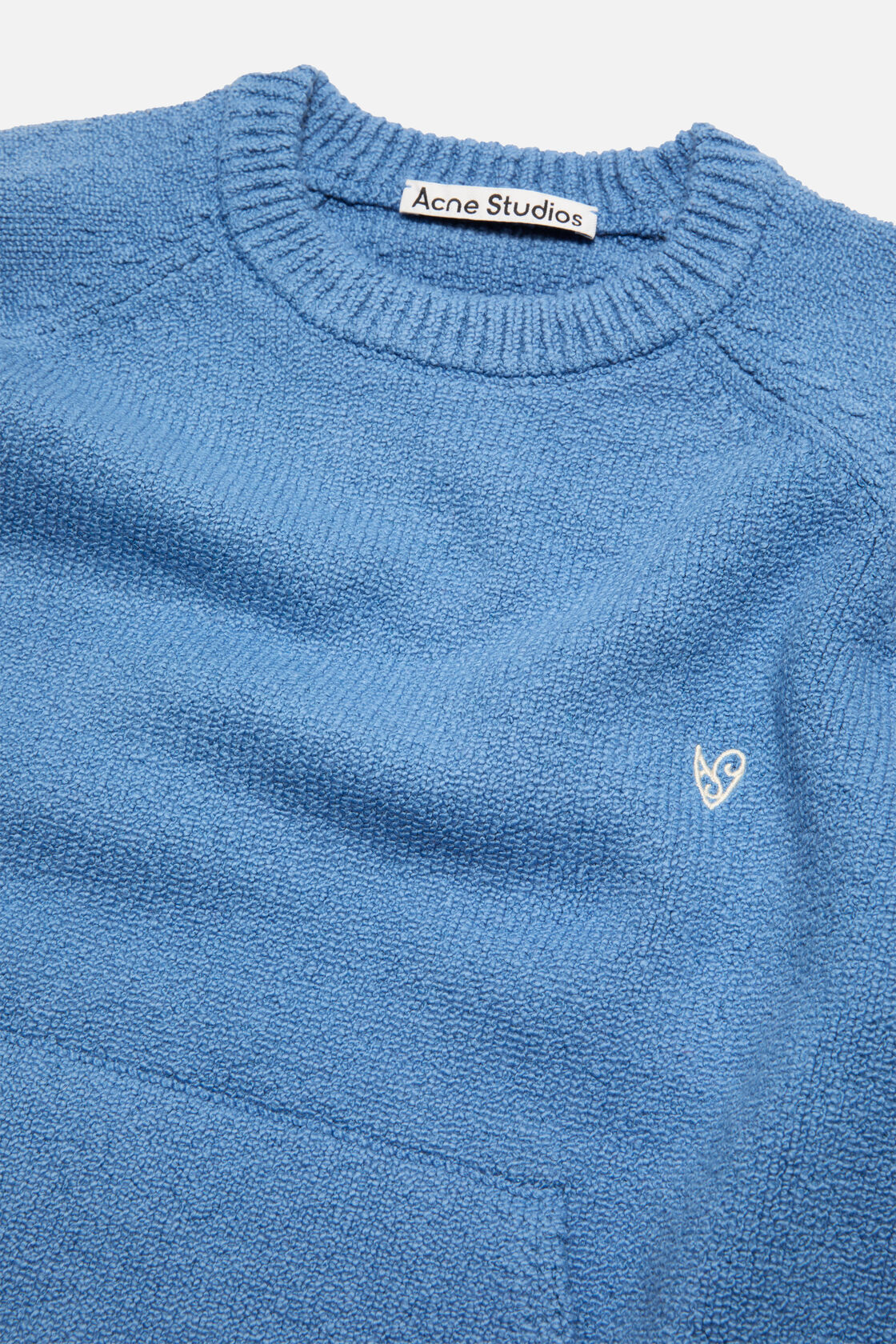 Crewneck jumper, Blue, 2000x