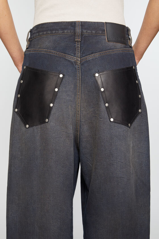 Acne Studios - スーパーバギーフィットジーンズ - 2023F - ダークブルー 