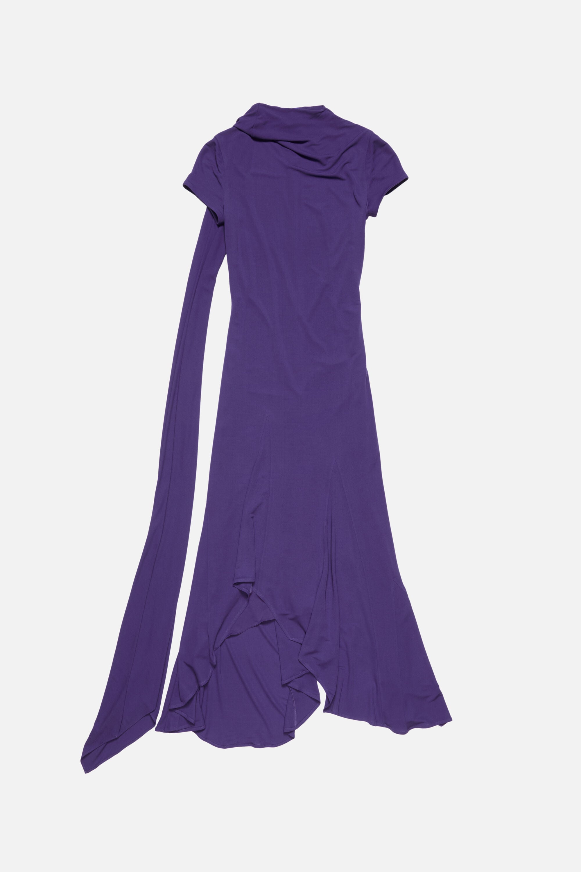 Acne Studios - Layered midi dress - Deep purple