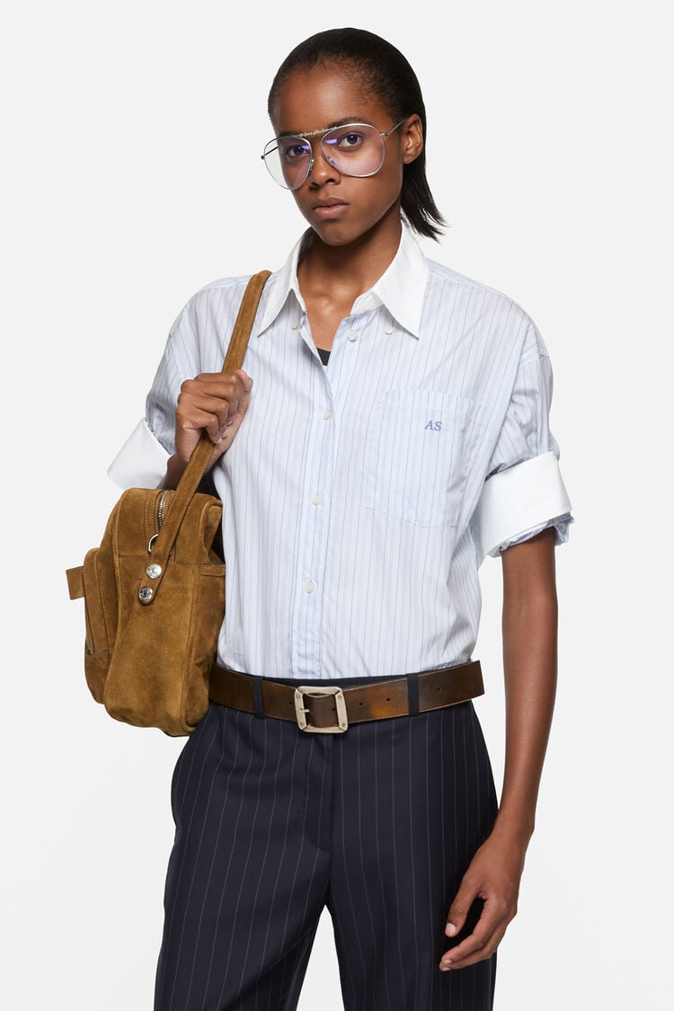 RW-WN-SHIR000071, White/blue