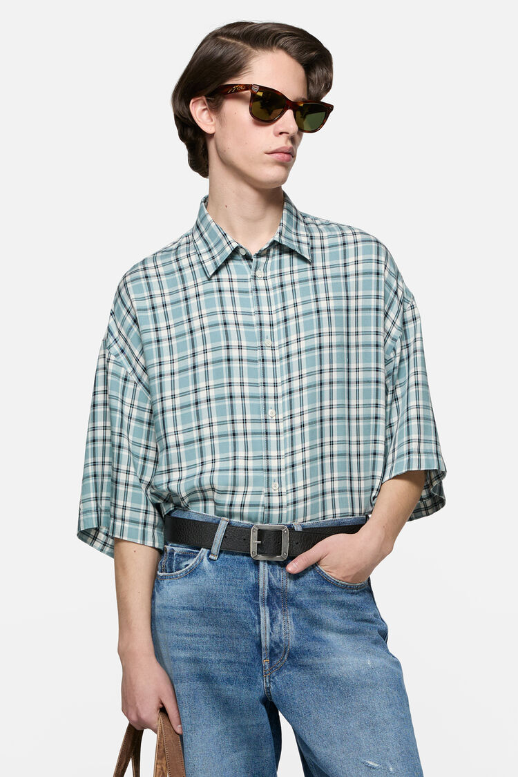 RW-MN-SHIR000021, Turquoise/blue/white