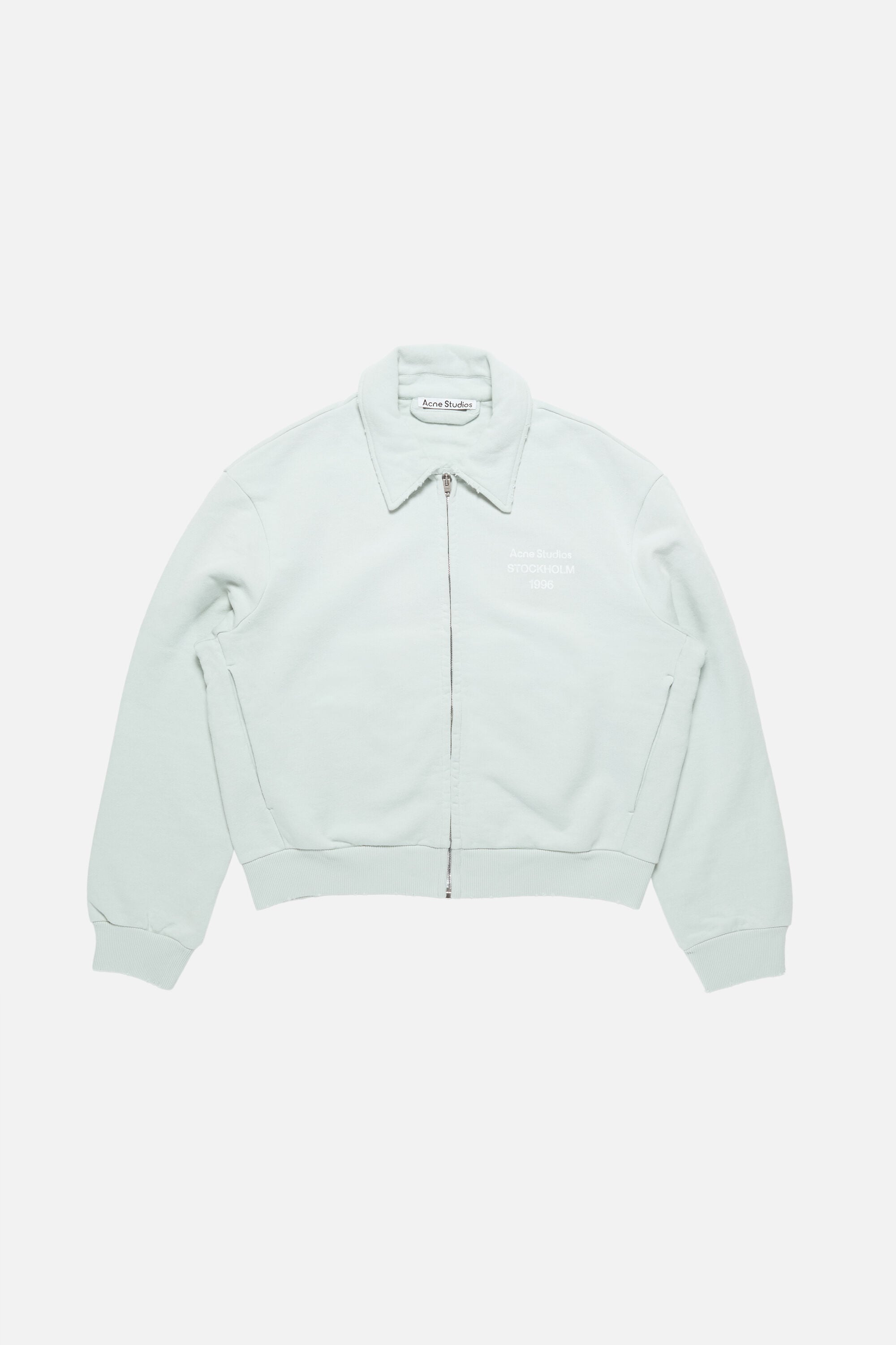 Acne Studios - Cardigan with collar - Pale mint