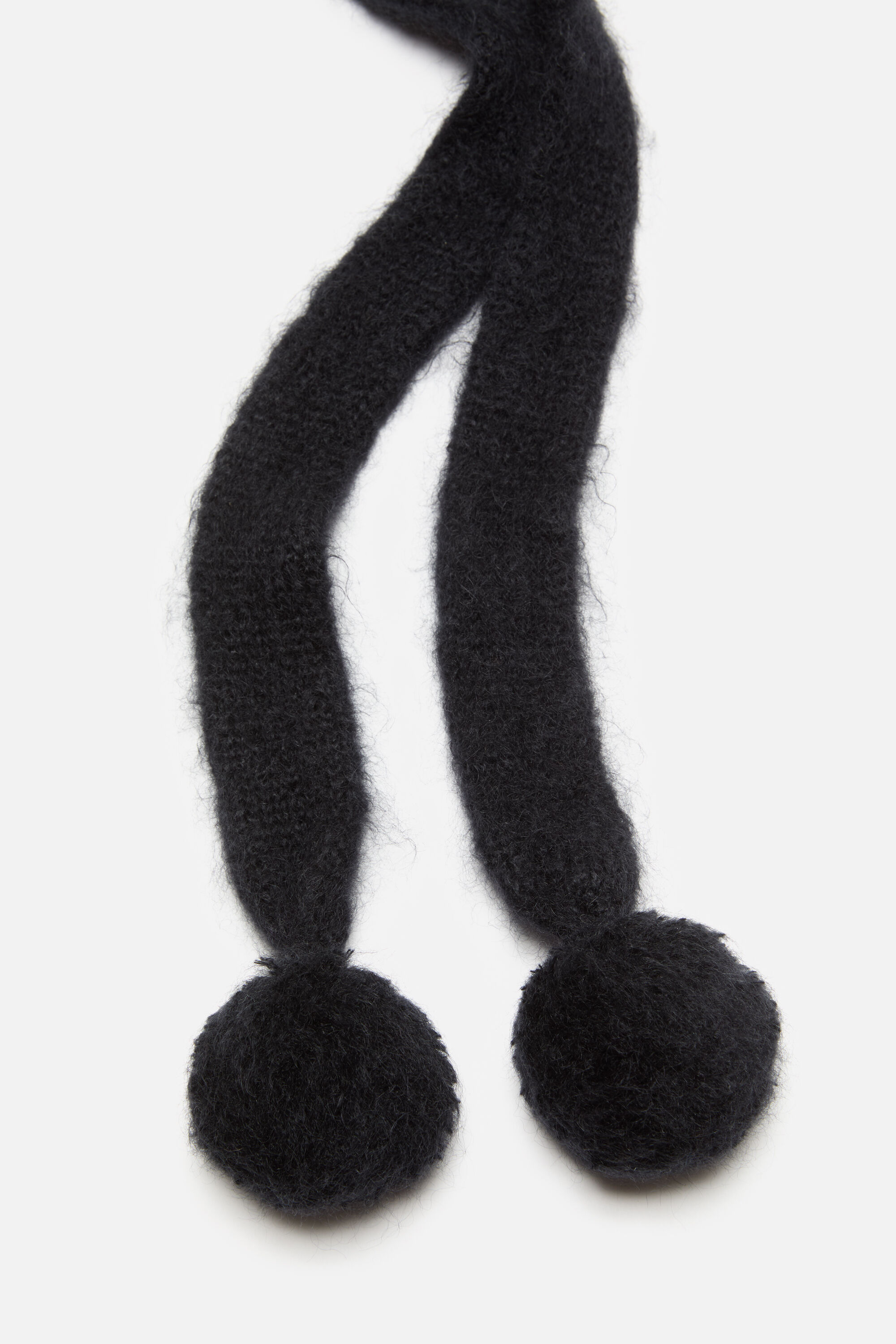 Acne Studios - Mohair cap with earflaps - Black