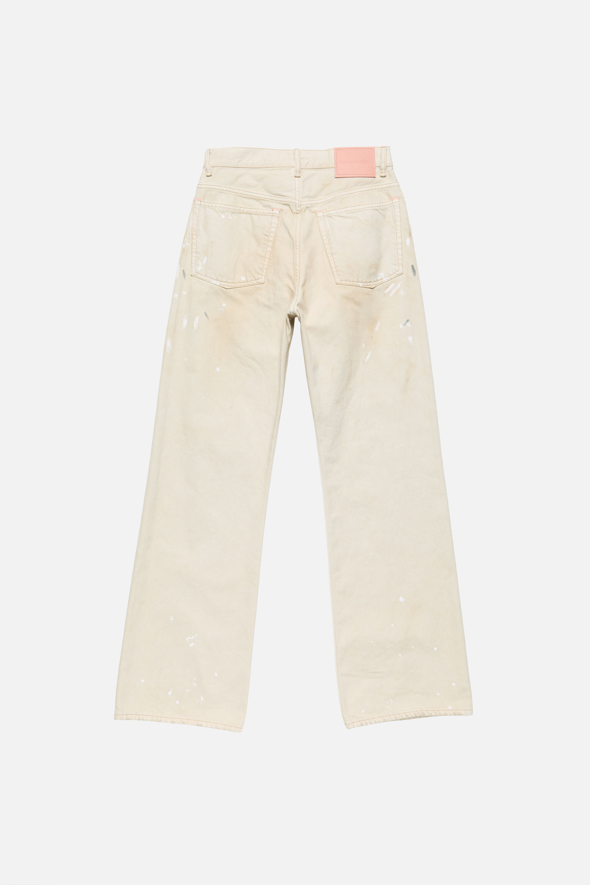 お値下げ！新品【acne studios 】rayamohairライトキャメル Acne Studios - ウォッシュ加工スウェットパンツ - パンプキンオレンジ