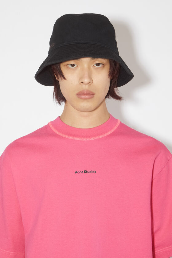 Pink t-shirt Acne Studios - - Logo Neon