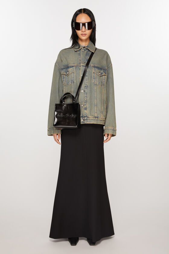 Acne Studios - ロゴミニショルダー トートバッグ - ブラック 