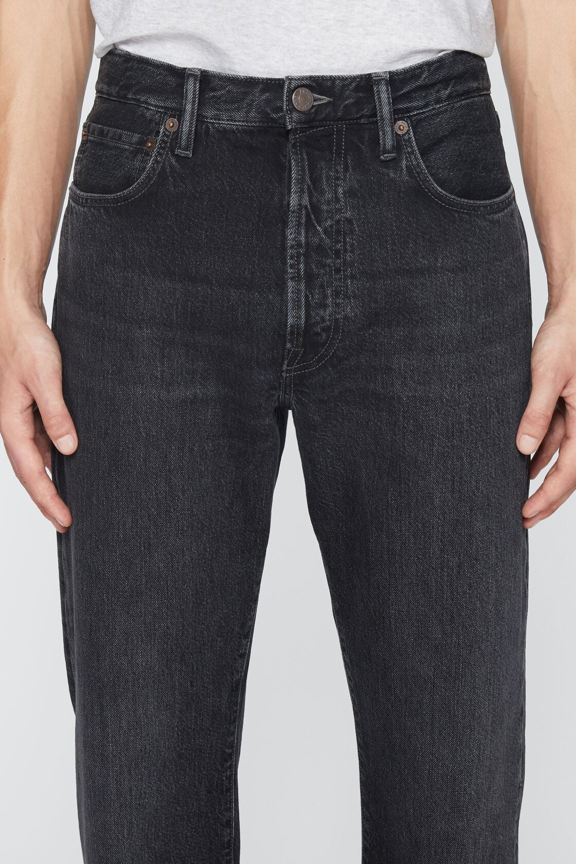 Regular fit jeans - 1996M, Black, 2000x
