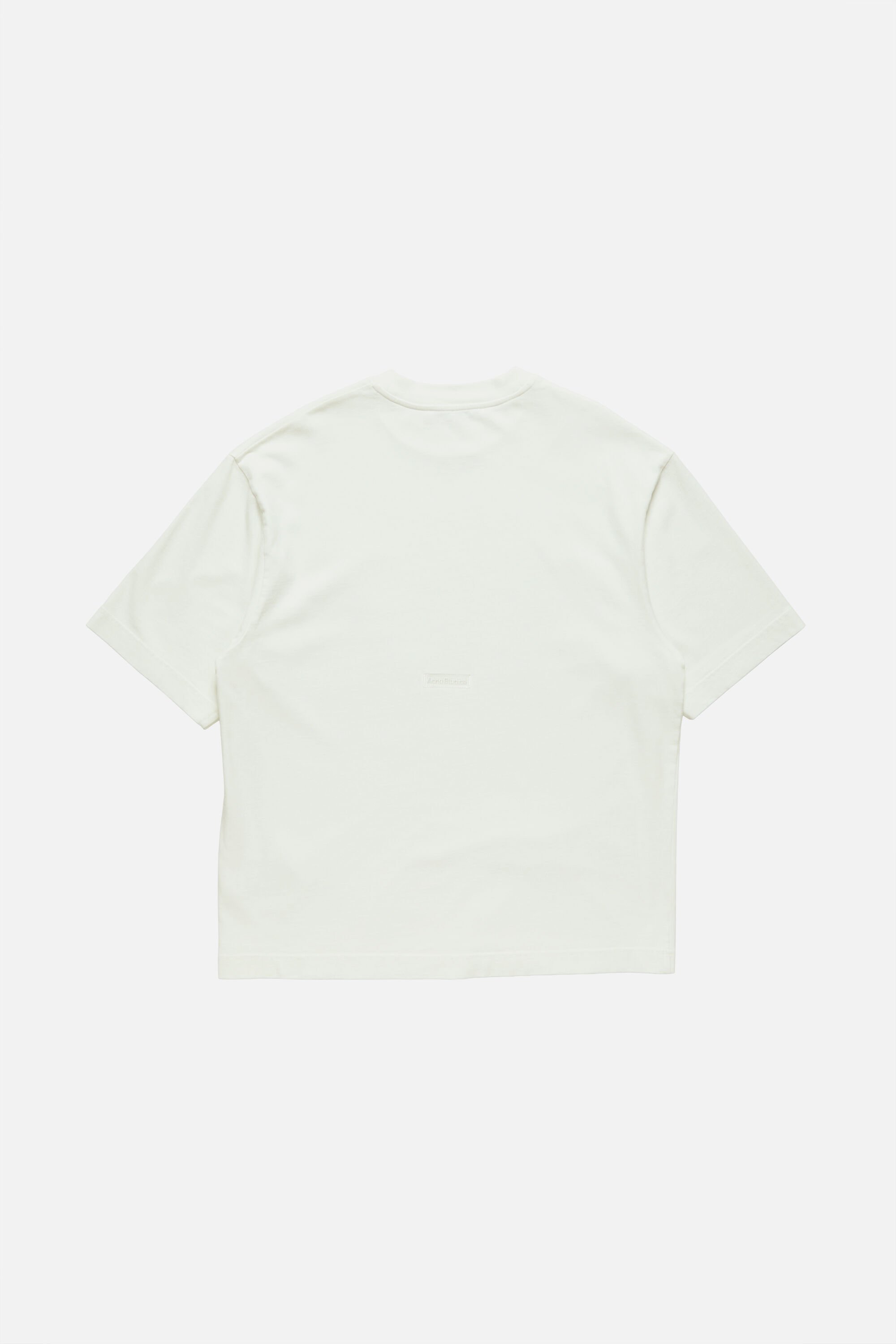 Acne Studios - ラバーロゴTシャツ - アイスホワイト