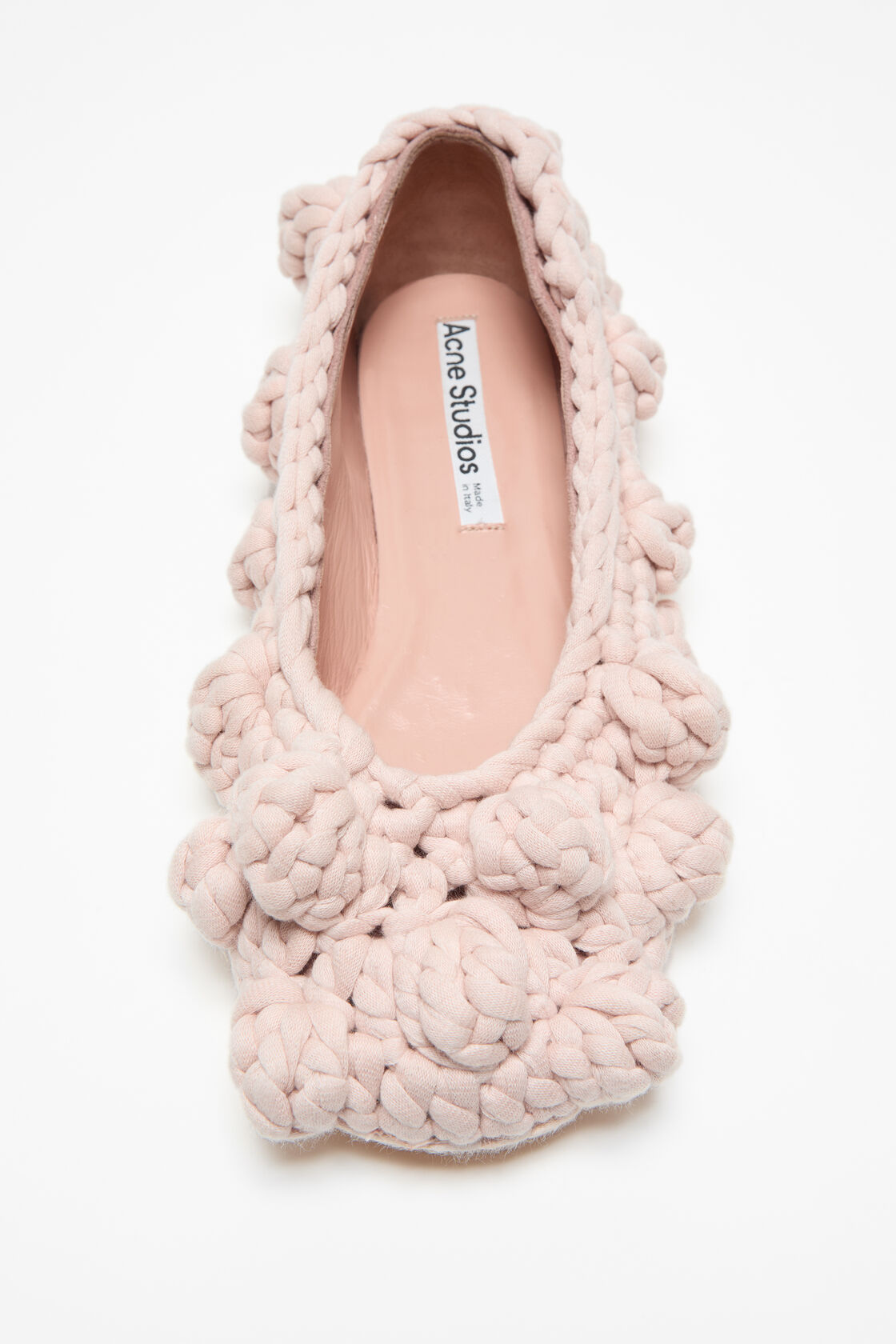 Knit ballet flat, Pink, 2000x