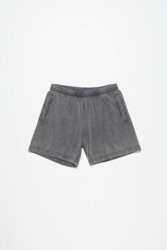 Acne Studios - コットンショートパンツ - フェイデッドブラック