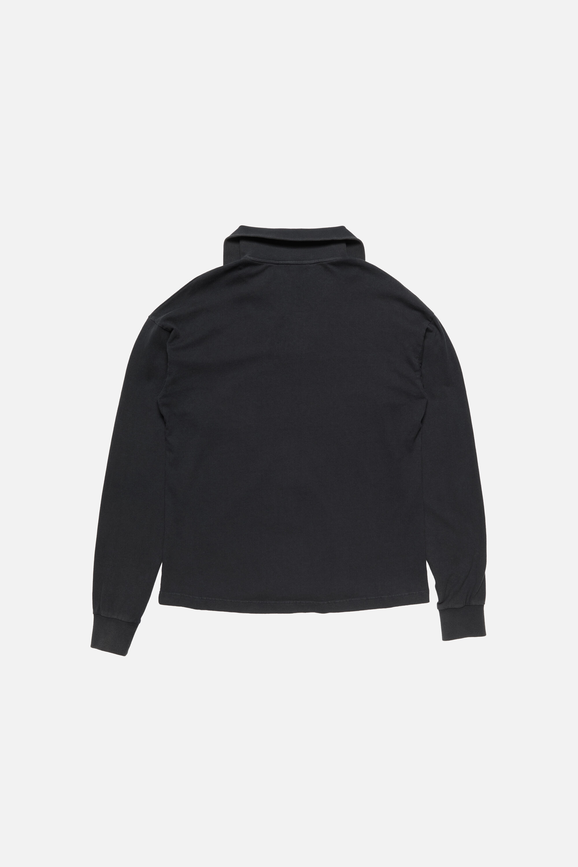 【店長】Acne Studios ジップロゴスウェット S ブラック Acne Studios - ジップロゴスウェット - ブラック