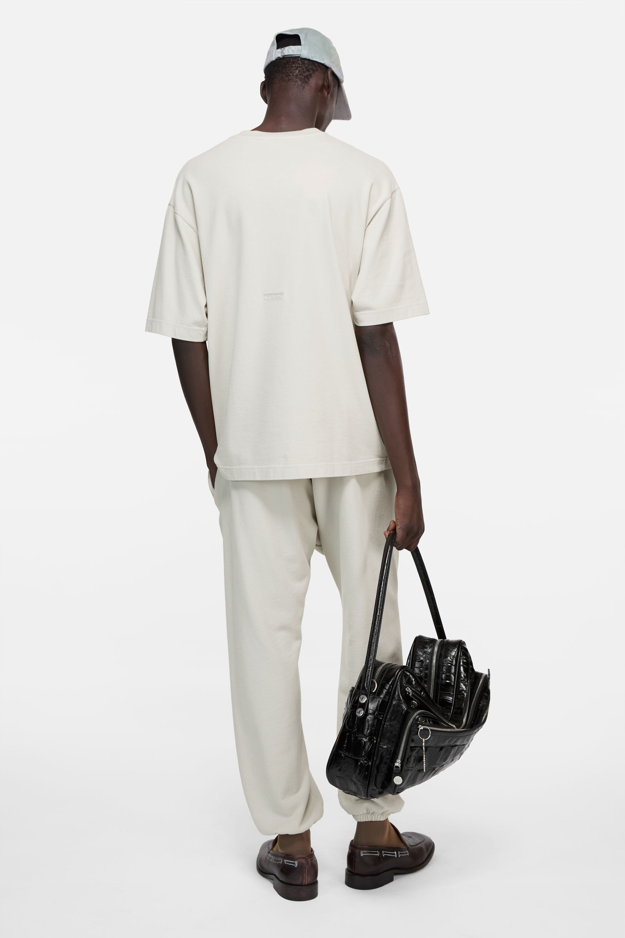 Acne Studios - ロゴTシャツ - リラックスフィット - ライトトープ