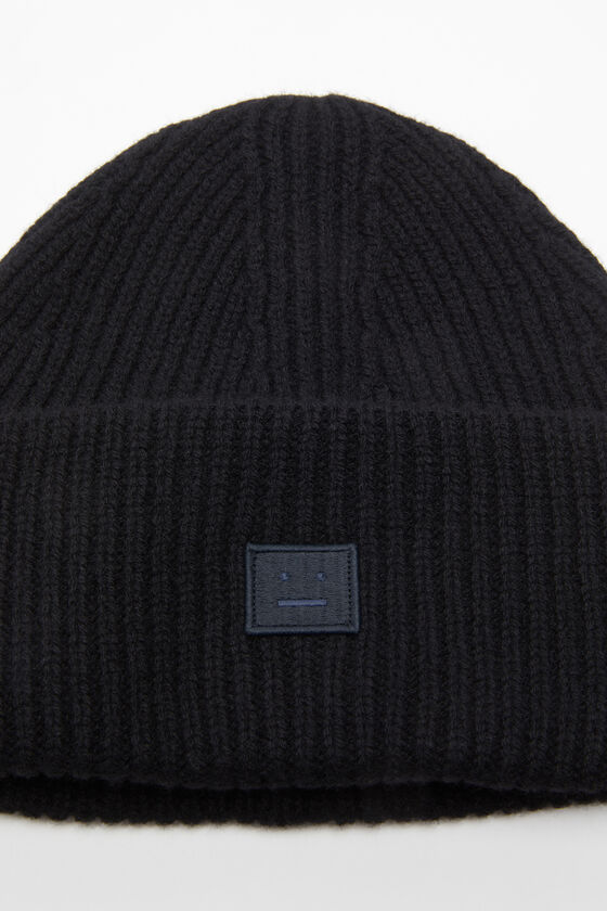 Acne Studios - スモールFaceロゴビーニー - ブラック