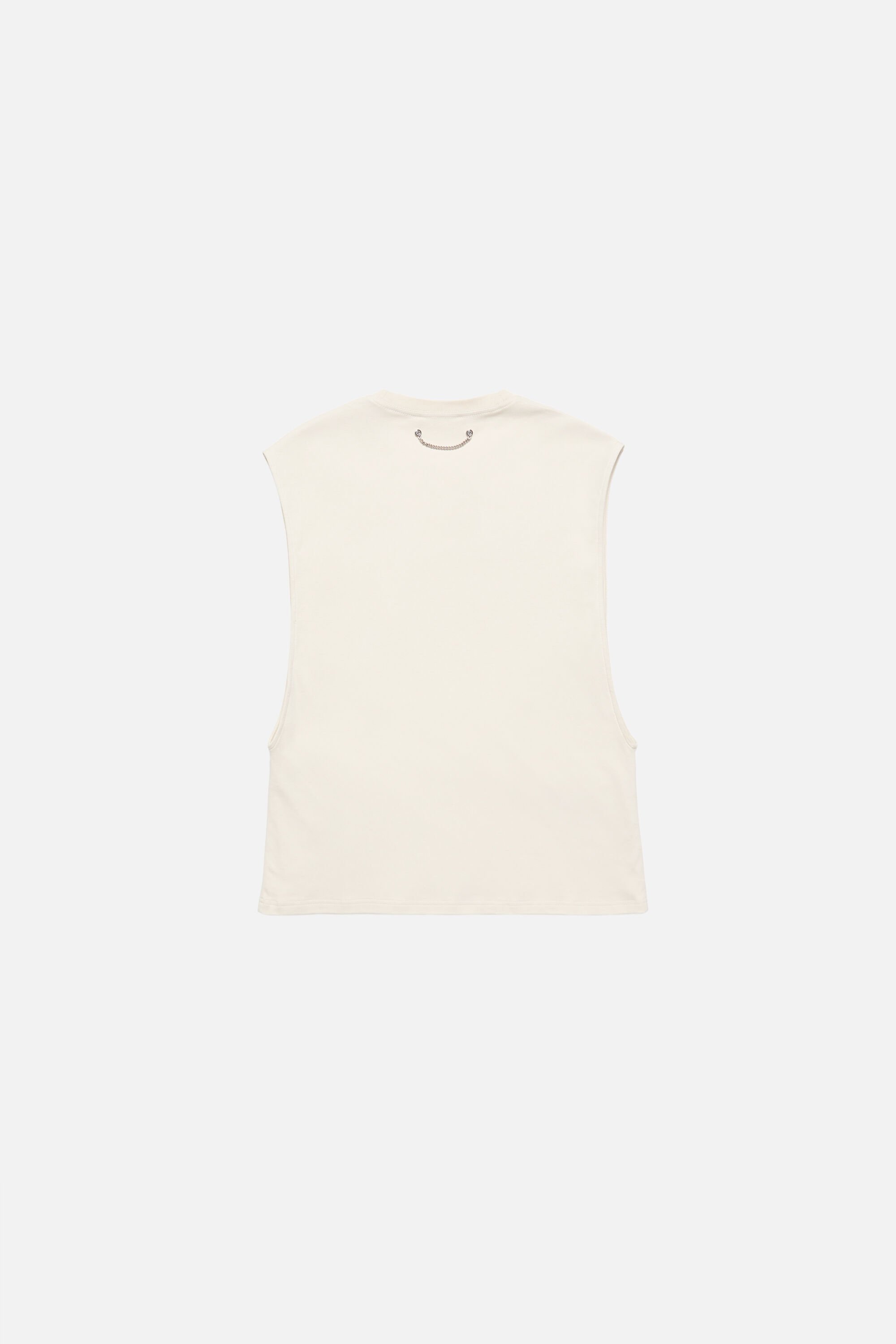 Acne Studios - Graphic tank top - Clay beige