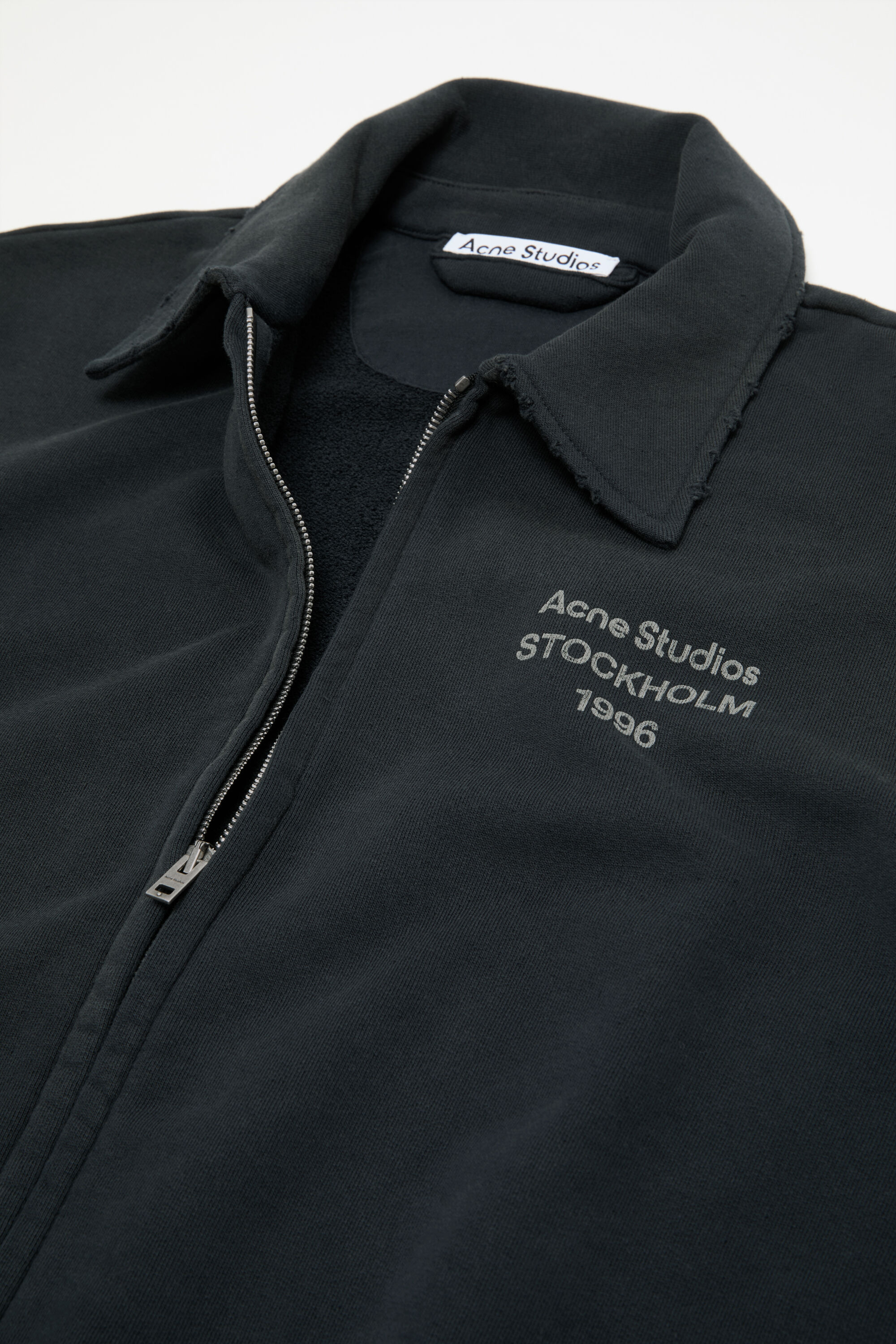 Acne Studios - 襟付きカーディガン - フェイデッドブラック