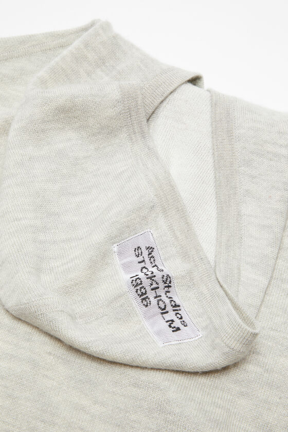 Cashmere hoodie, Light Grey Melange, 2000x