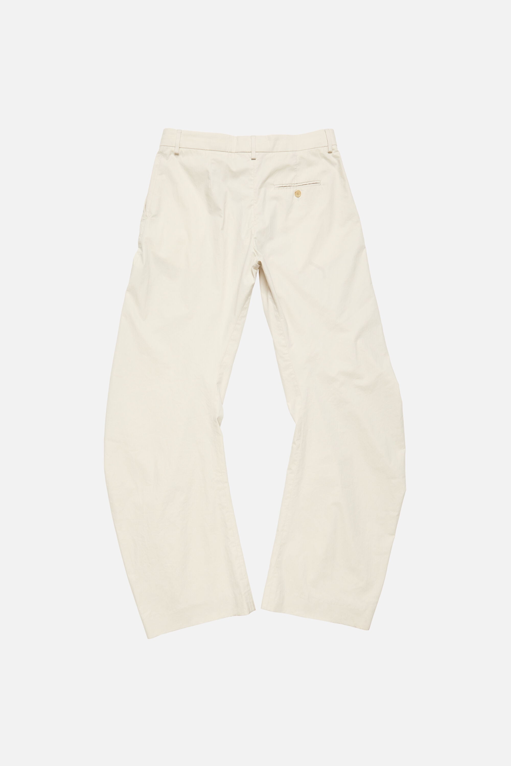 Acne Studios - Casual twill trousers - Light beige