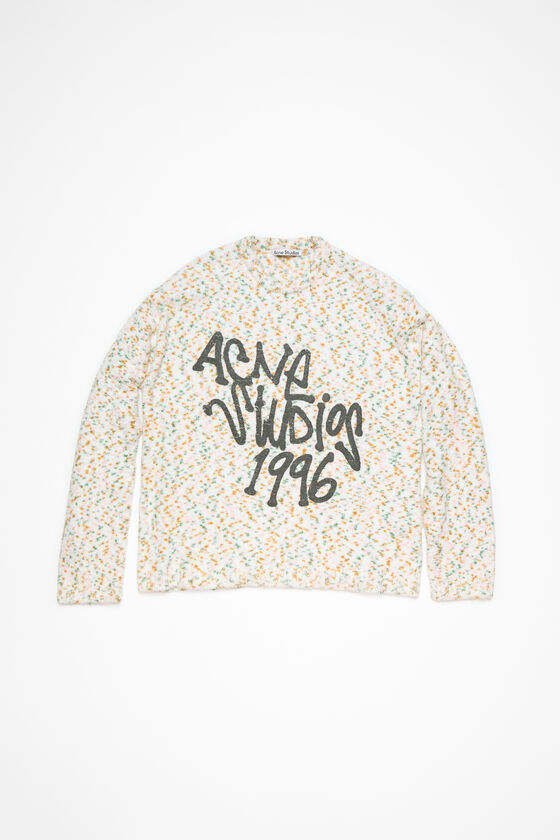 Acne Studios - プリントロゴセーター - マルチカラー 