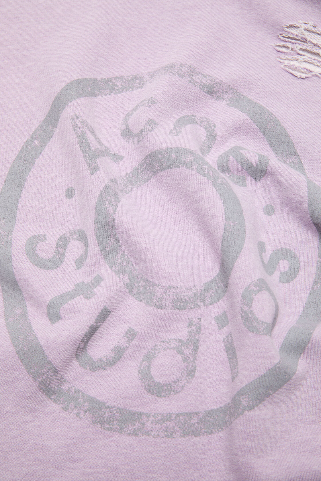 Hooded logo sweatshirt, Faded purple, 2000x