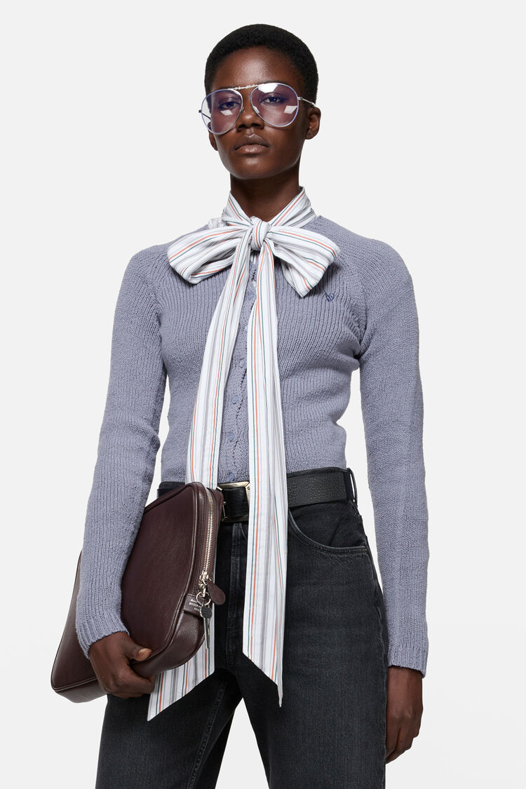 FN-WN-KNIT000858, Steel blue