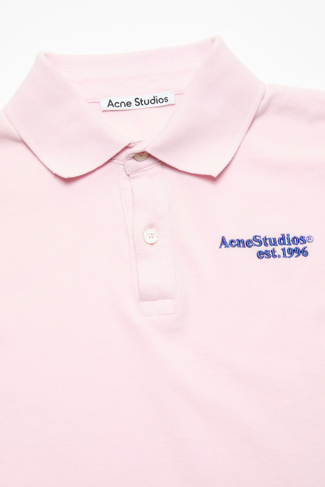 Logo polo t-shirt, Pale Pink, 2000x