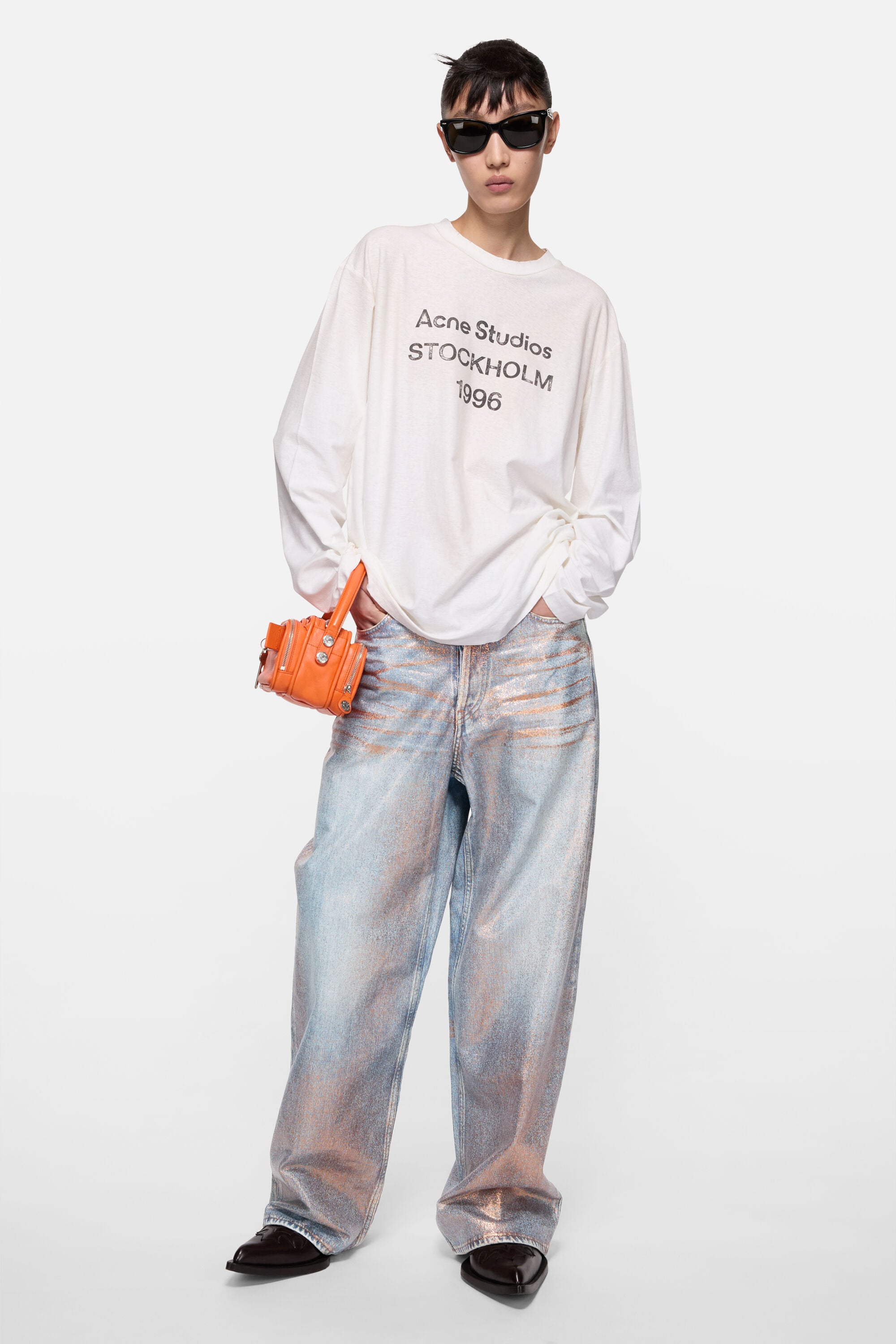 Loose glitter jeans 1981