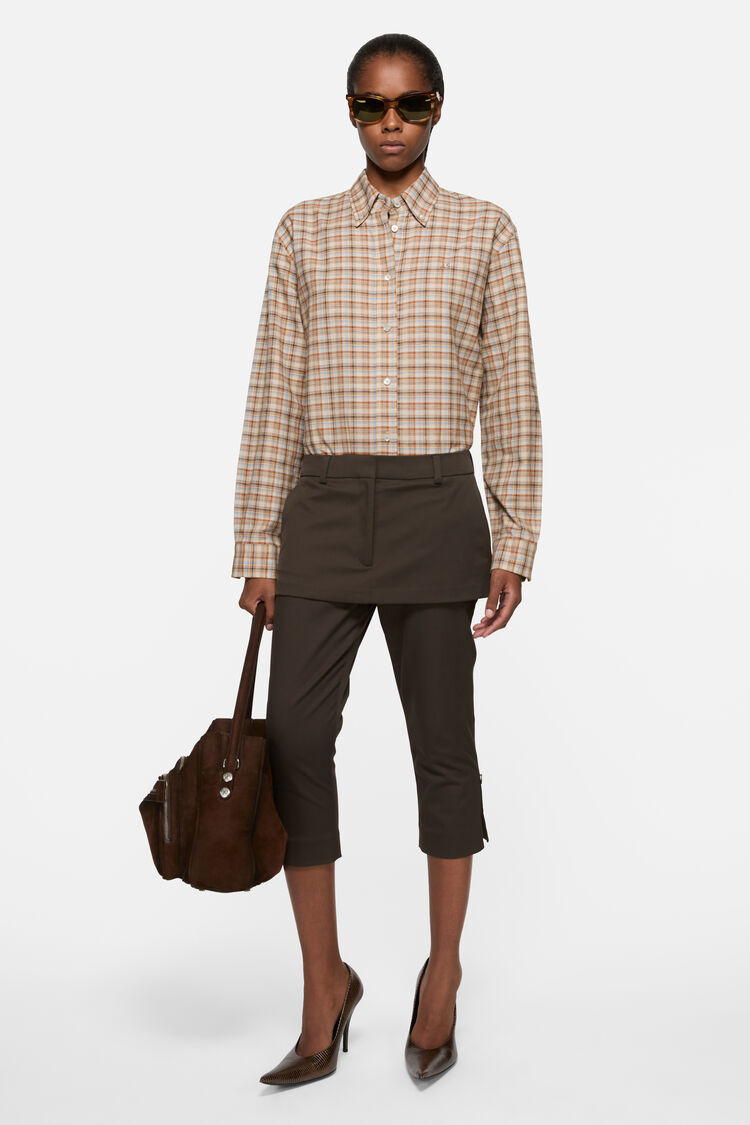 RW-WN-SHIR000106, Brown/grey