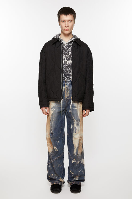 Acne Studios - キルティングを施したパッド入りジャケット - ブラック 