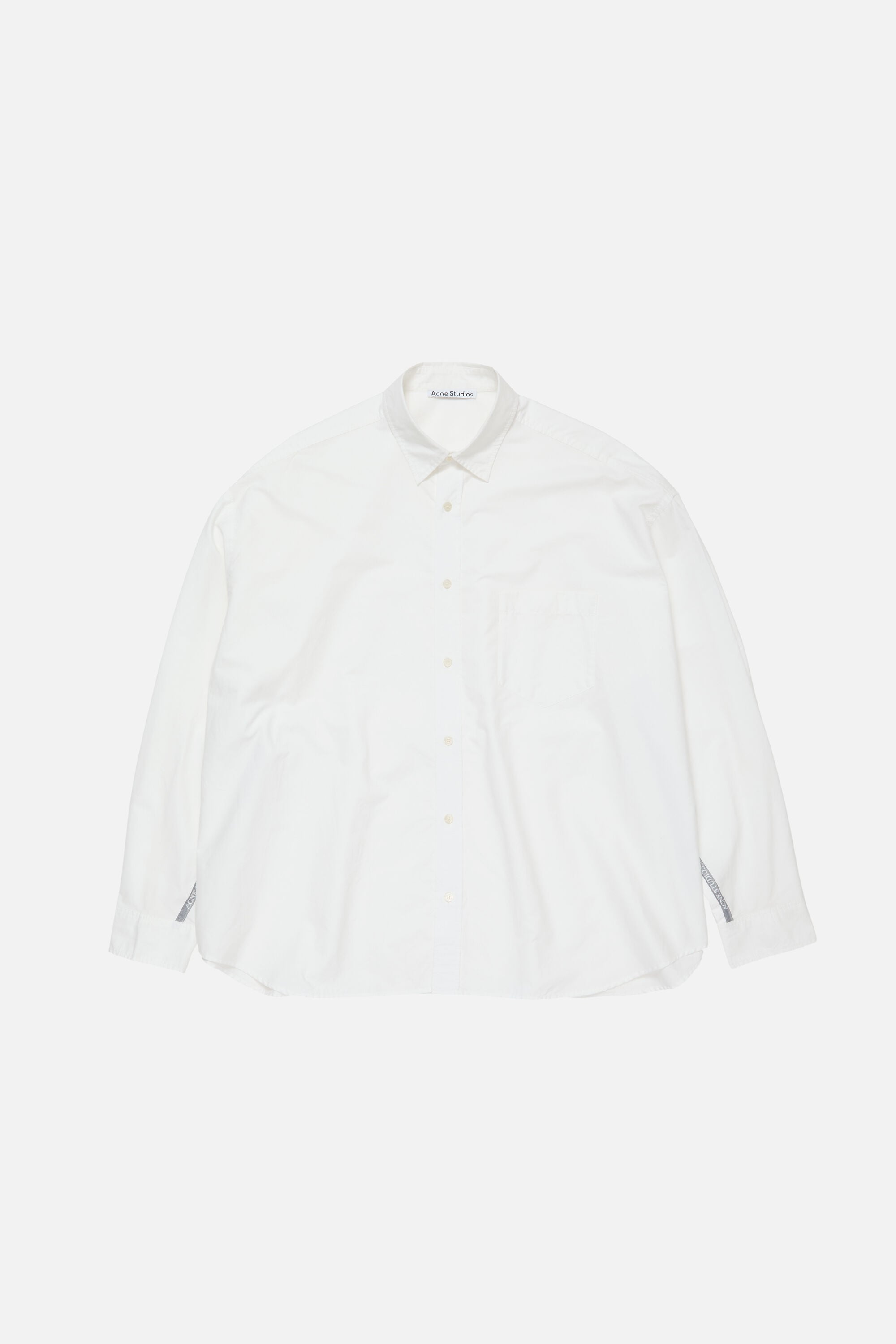 Acne Studios - ボタンアップシャツ - ブラック/グレー