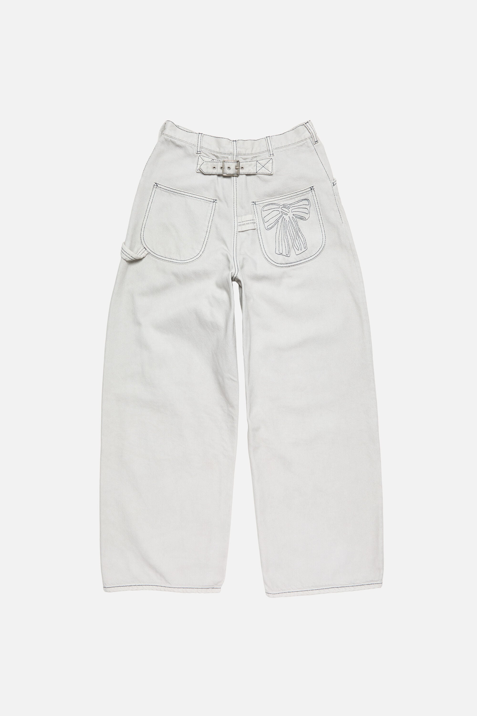 Acne Studios - Casual denim trousers - White/ecru