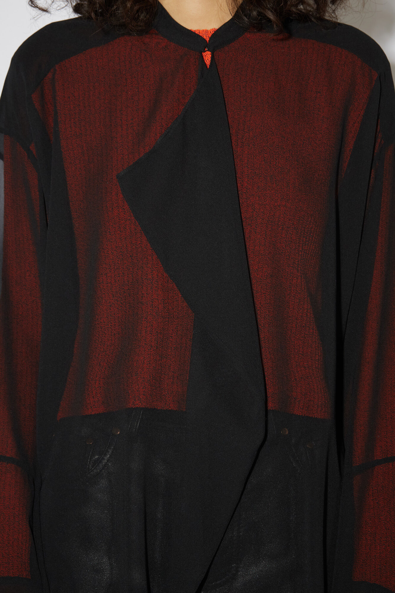 Acne Studios - Sheer Blouse - Black