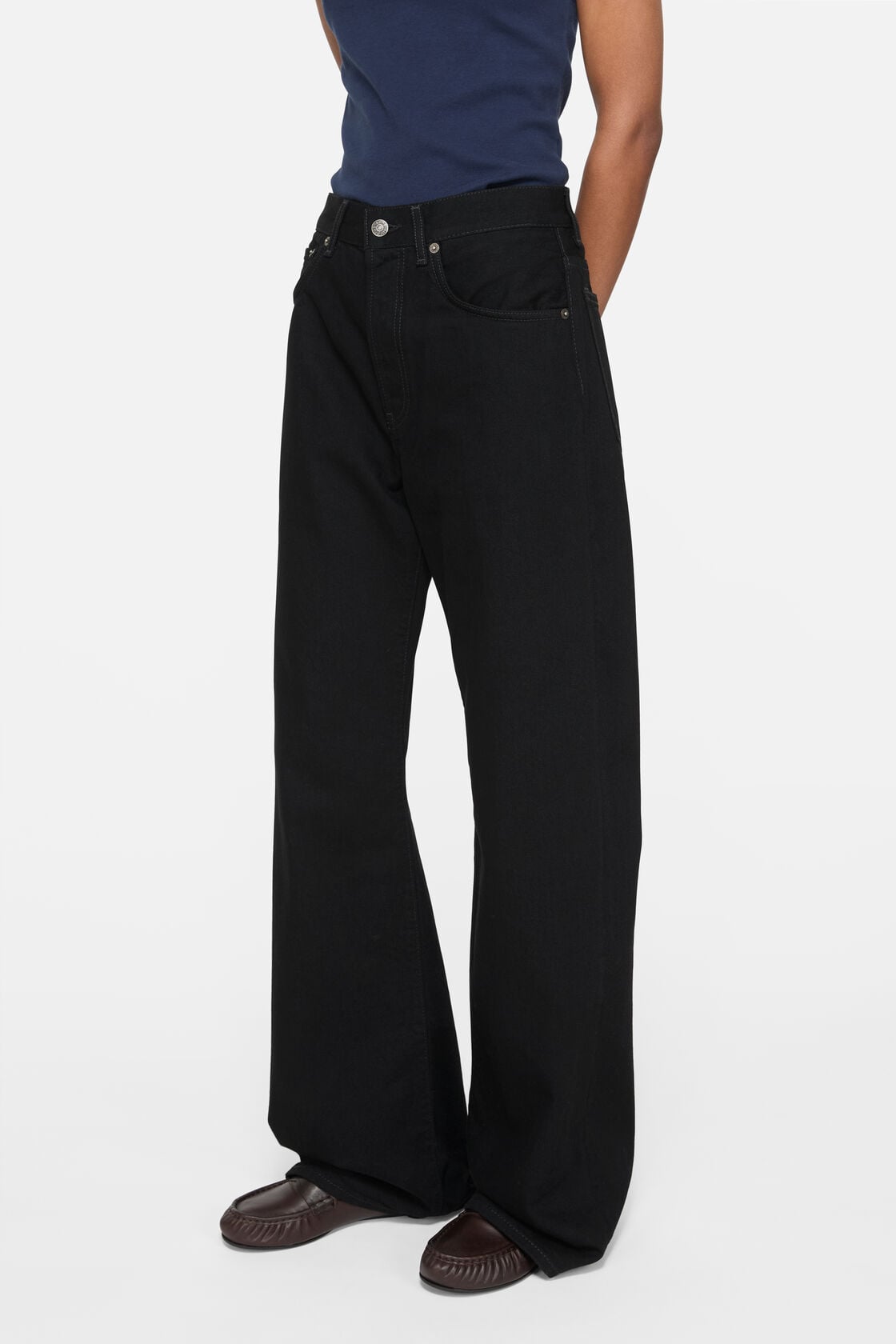 Regular fit jeans - 2021F, Black, 2000x
