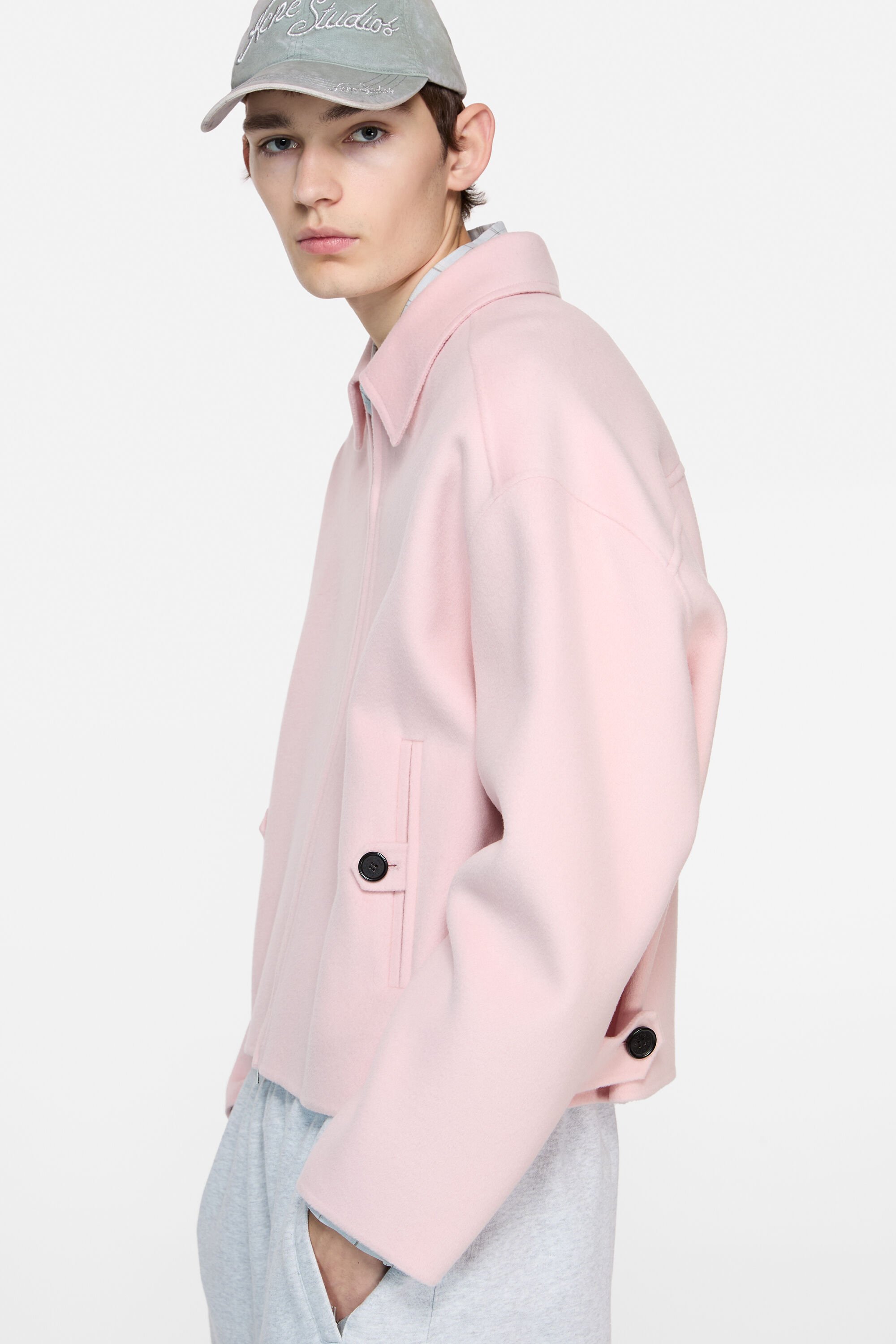 Acne Studios - Cashmere jacket - Baby pink