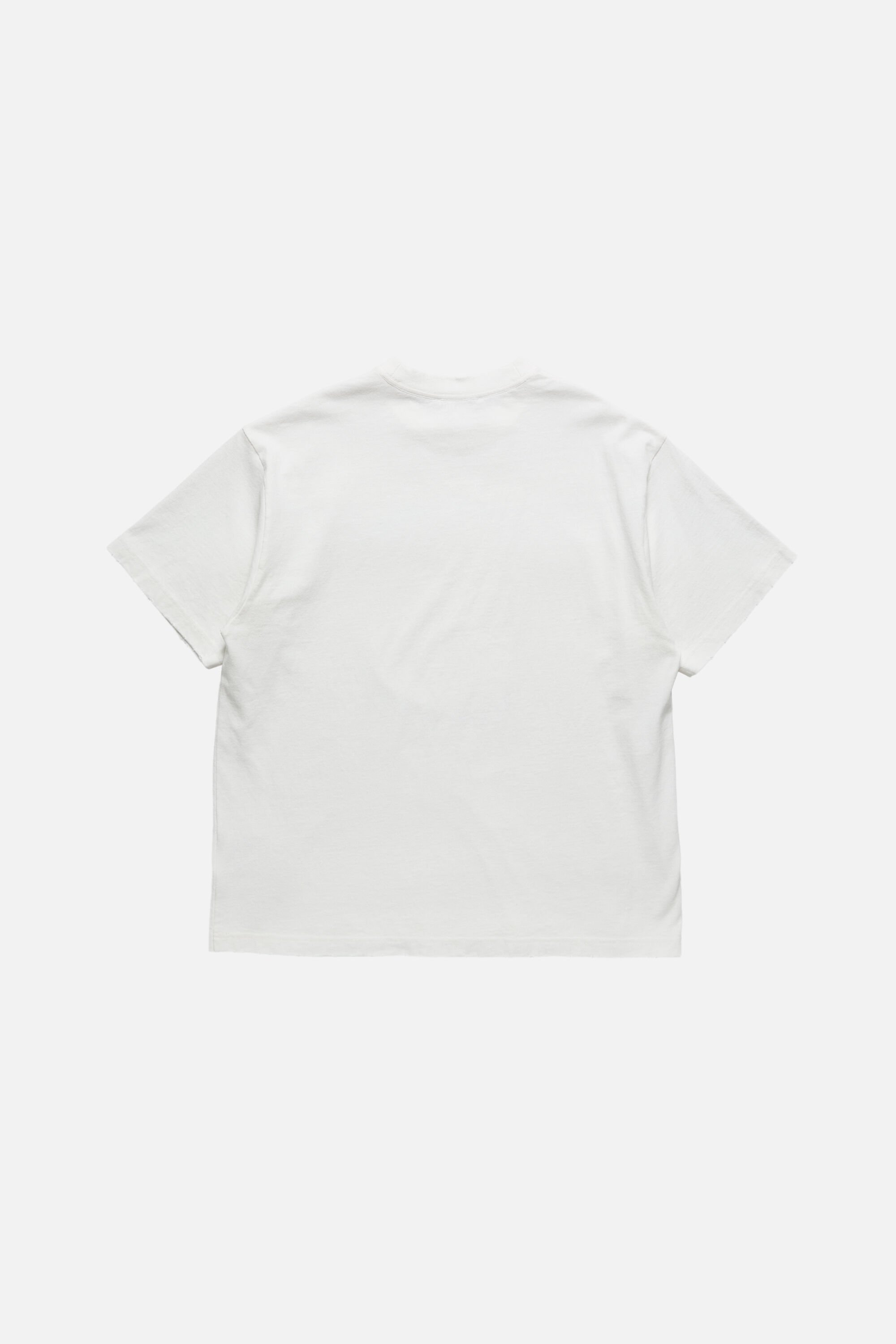 Acne Studios ホワイト Tシャツ XXS Acne Studios: ホワイト ロゴ Tシャツ | SSENSE 日本
