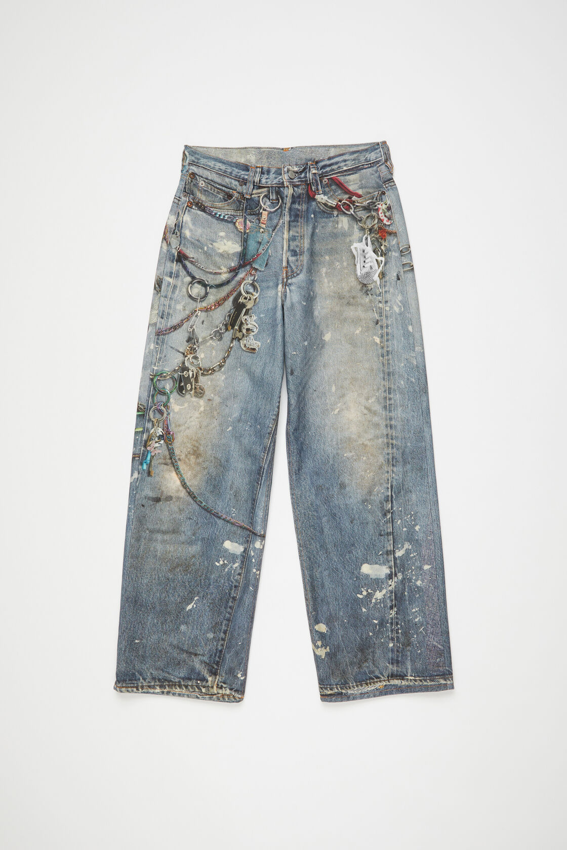 Loose fit trousers - 1981, Mid Blue, 2000x