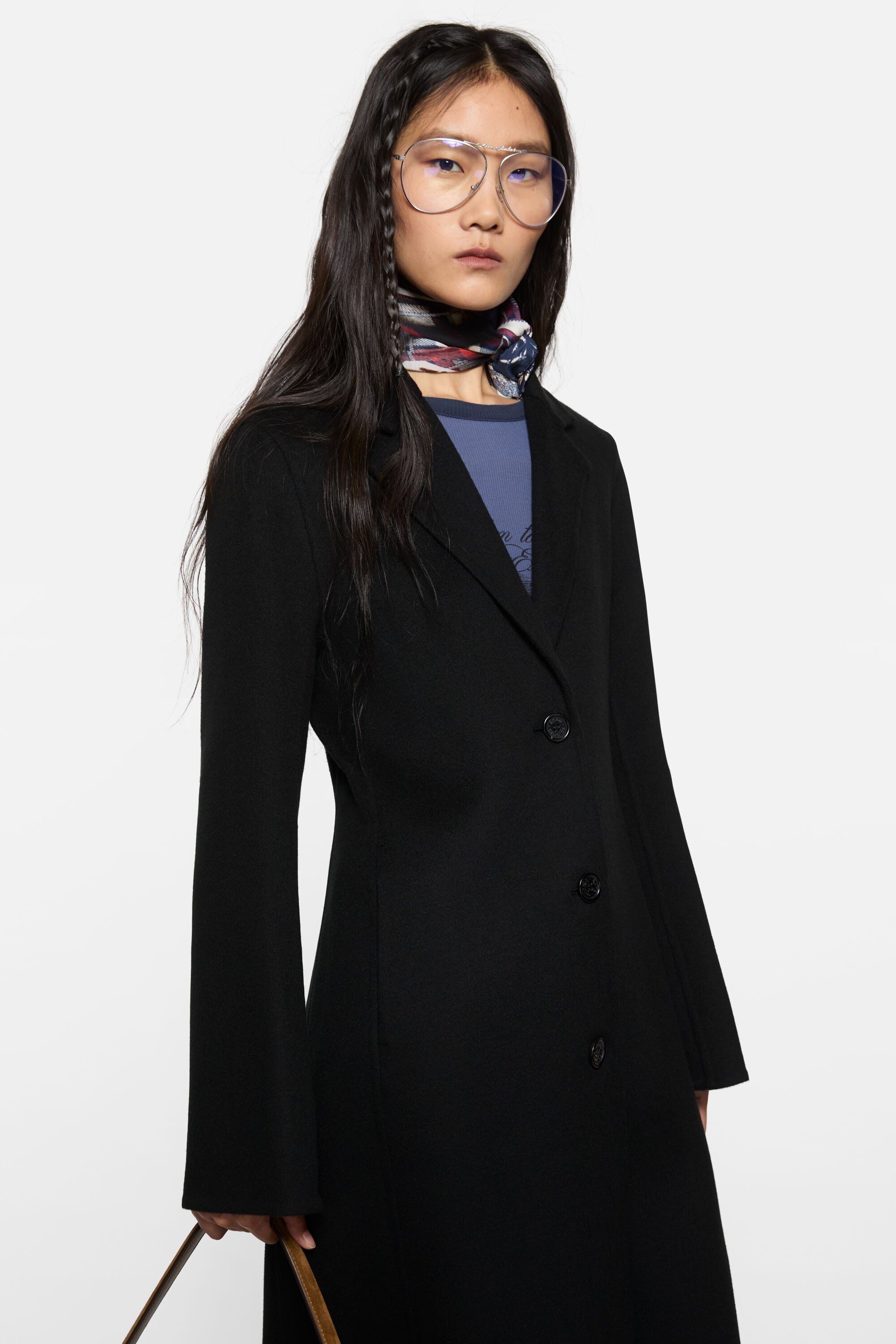 Acne Studios ウールコート Acne Studios - Tailored wool coat - Black