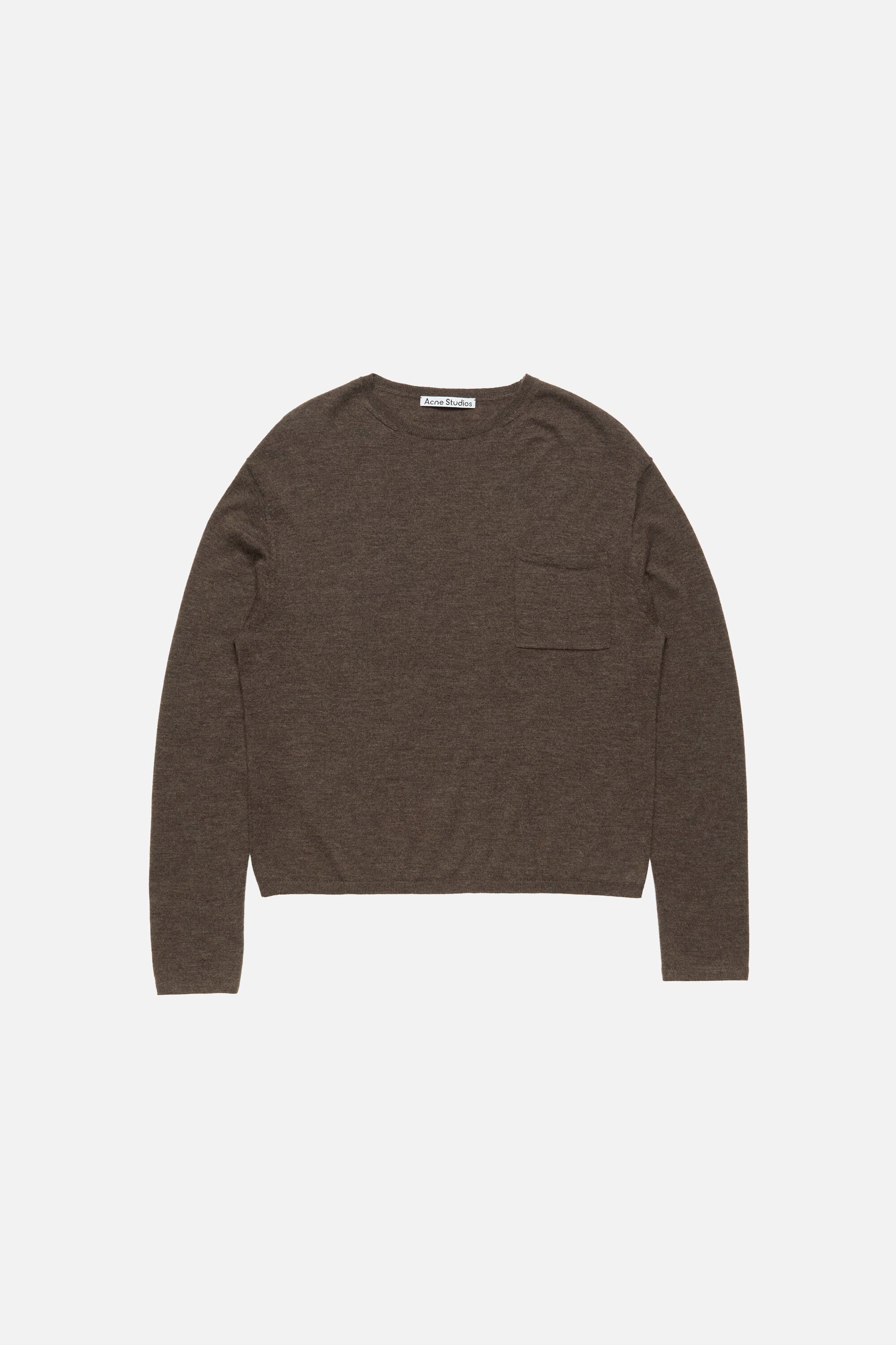 Acne Studios - カシミヤニットセーター - ウォルナットブラウン