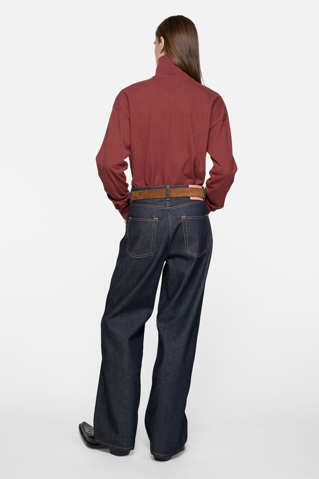 Zip-up logo sweatshirt, Maroon red, 2000x