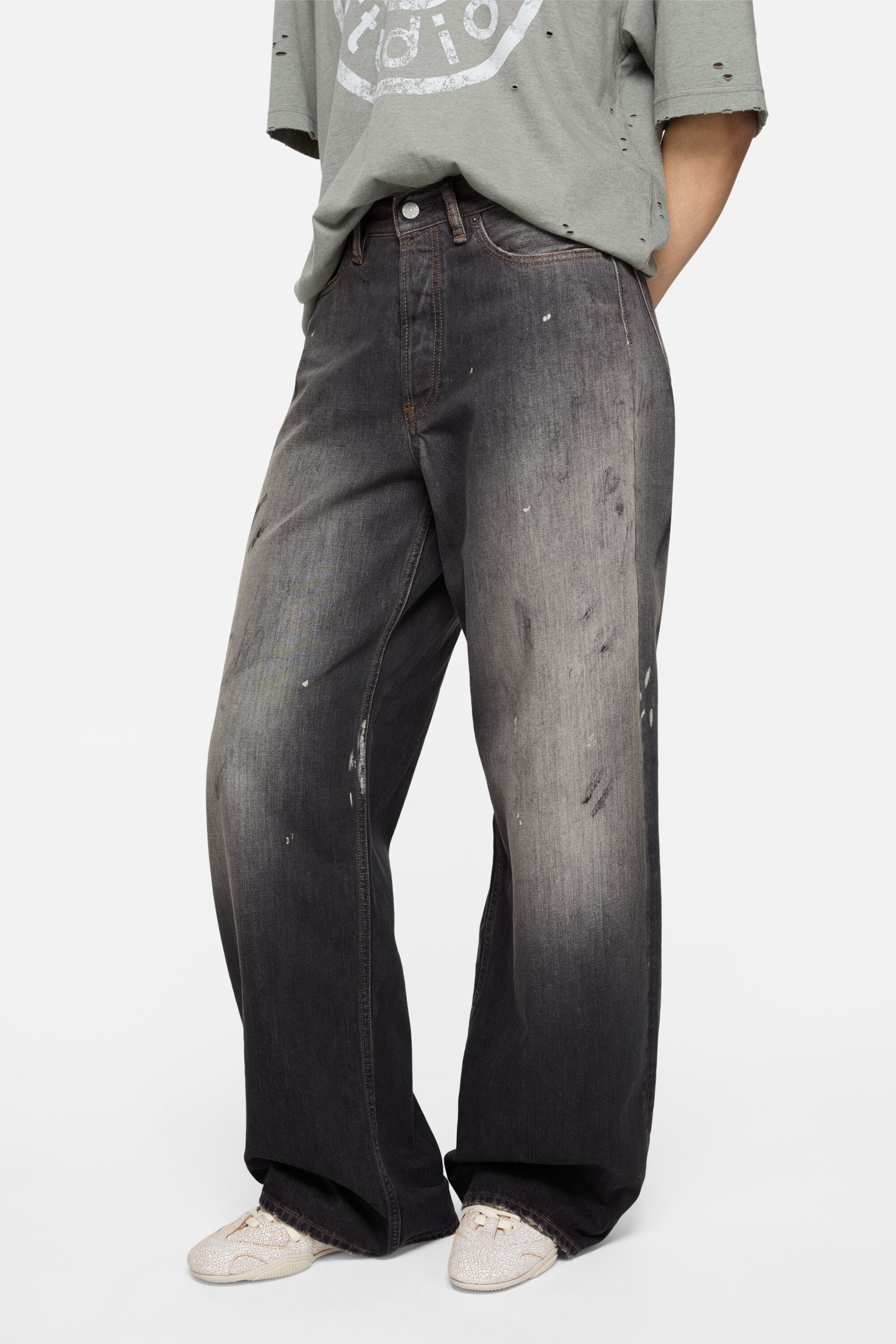 Acne Studios - Loose fit jeans - 1981 - Black