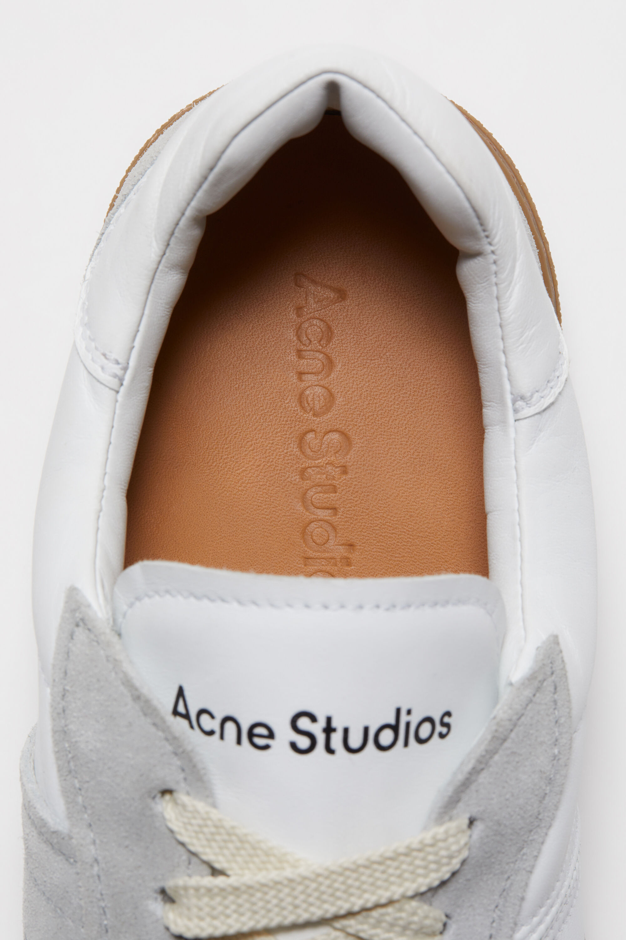 Acne Studios - Lace-up sneakers - White/brown