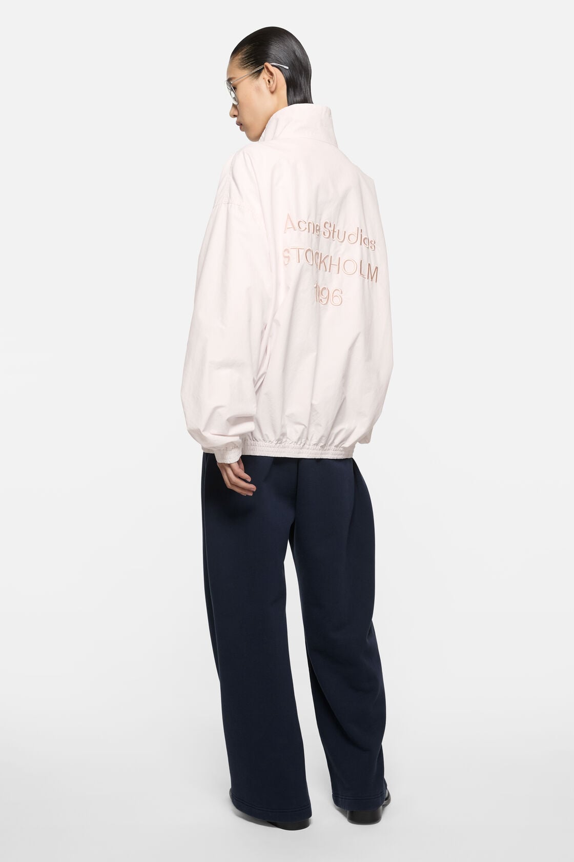 Technical jacket with logo, Soft white, 2000x