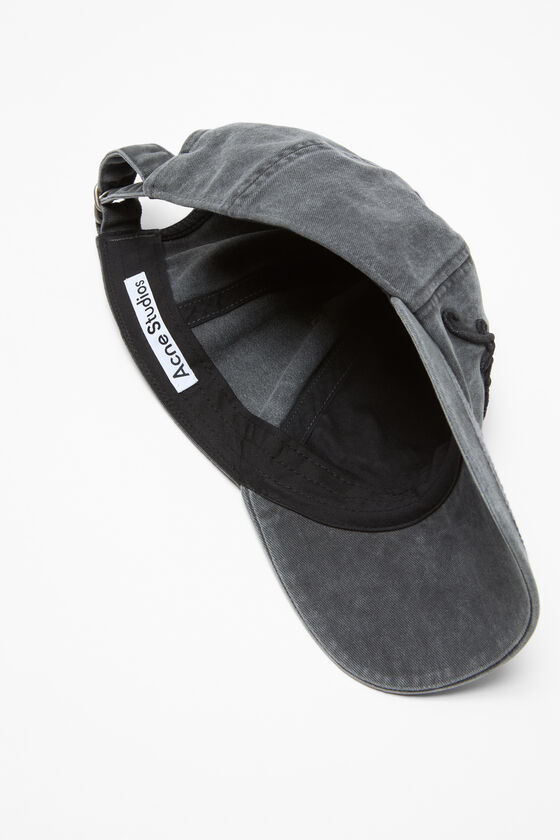 Acne Studios - ロゴキャップ - フェイデッドブラック