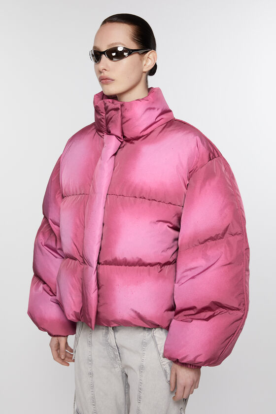 Acne Studios - Down puffer jacket - Tango pink 