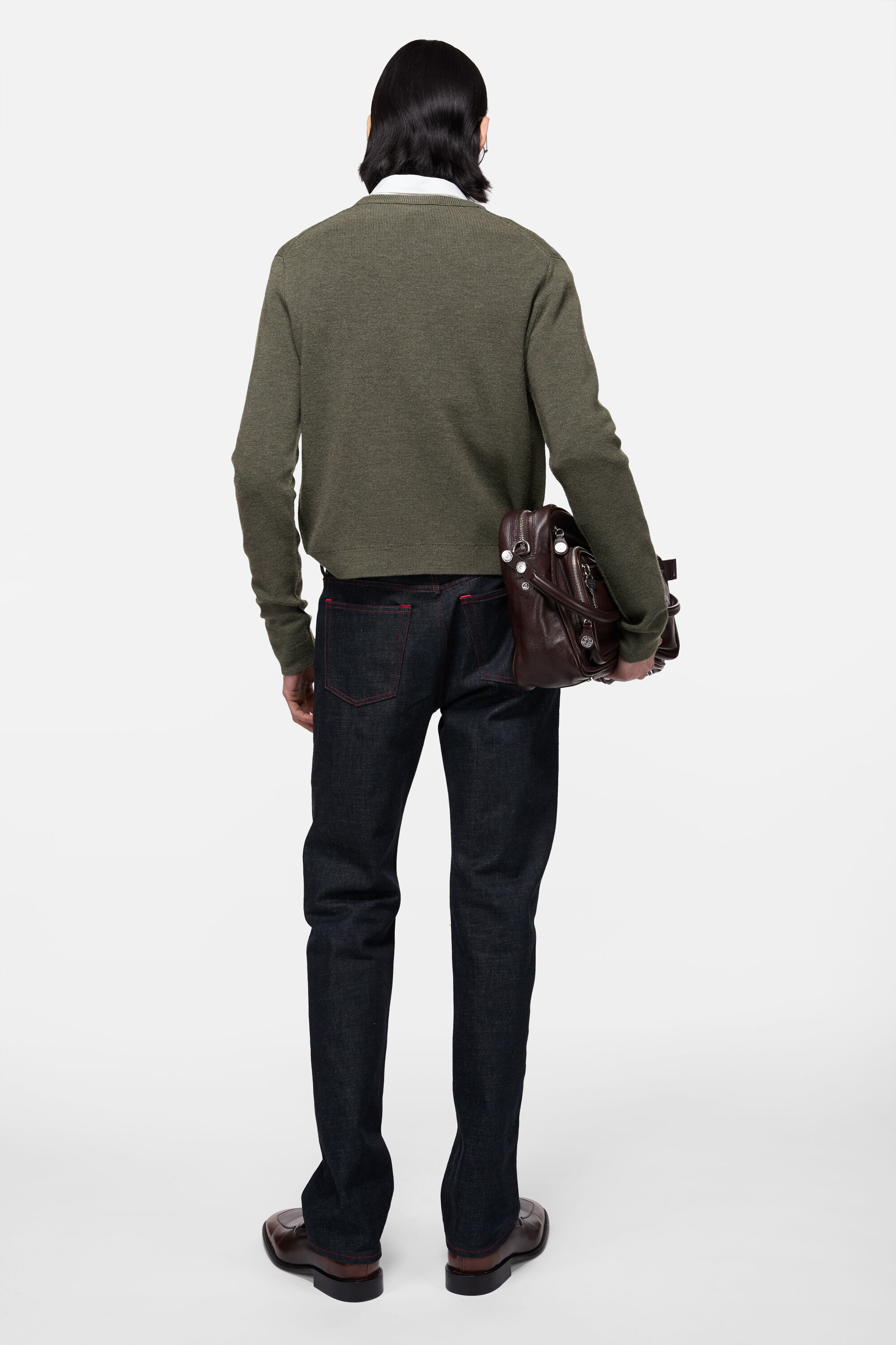 Acne Studios - Merino wool sweater - Cedar green