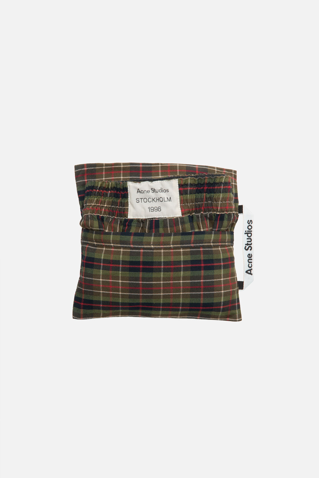 Casual check shorts, Green multi, 2000x
