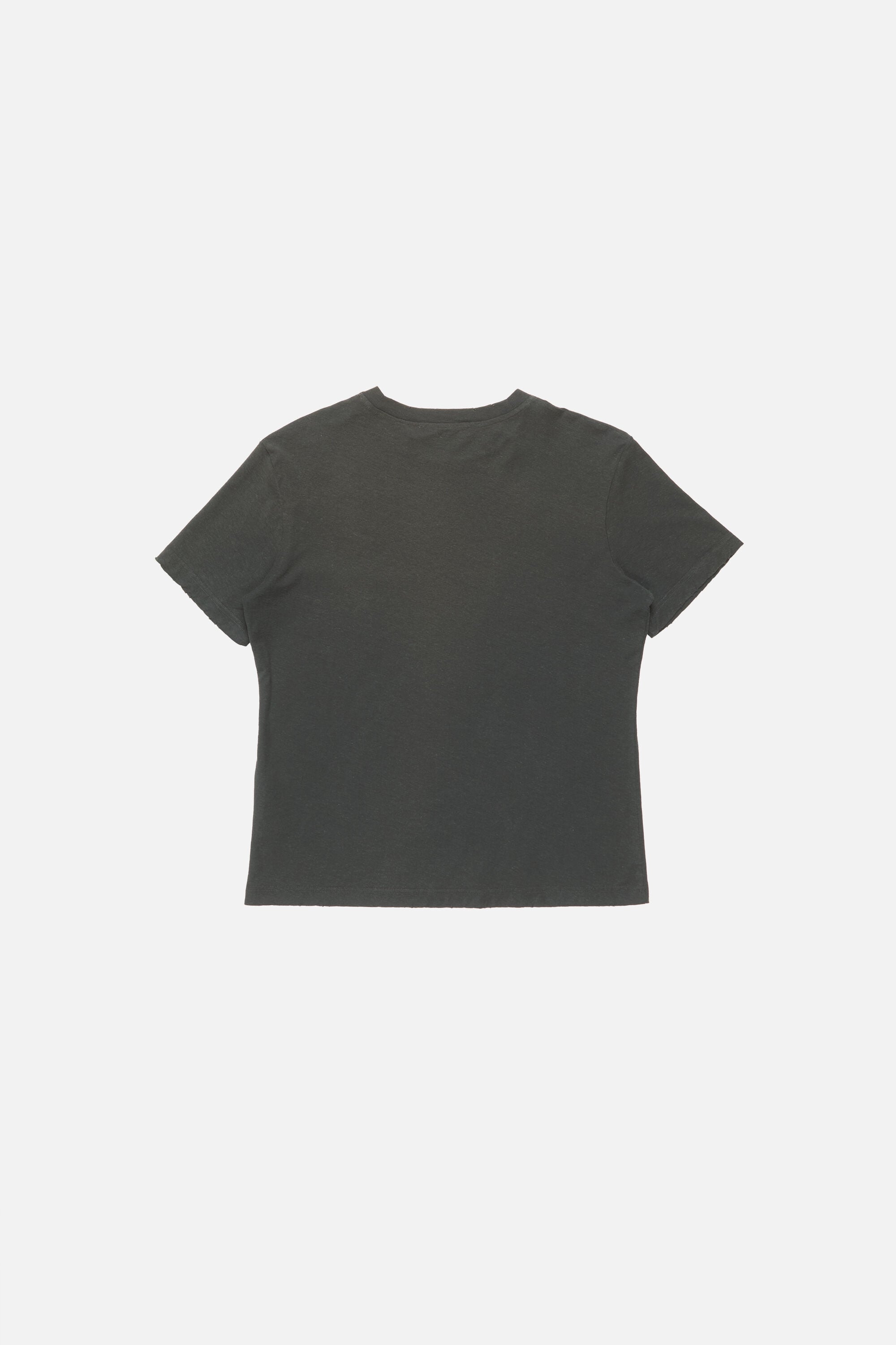 Acne Studios - スプレー加工ロゴTシャツ - フェイデッドブラック