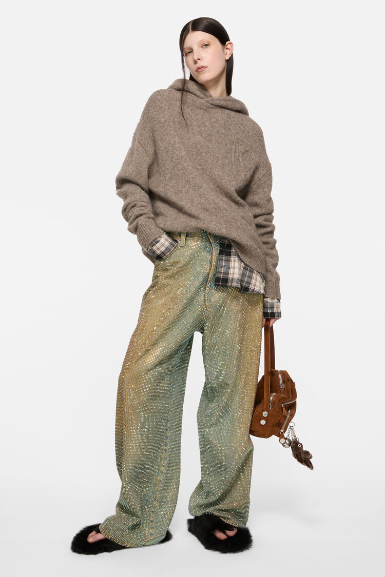 Acne Studios 2023 U Shimmy, Mid Blue