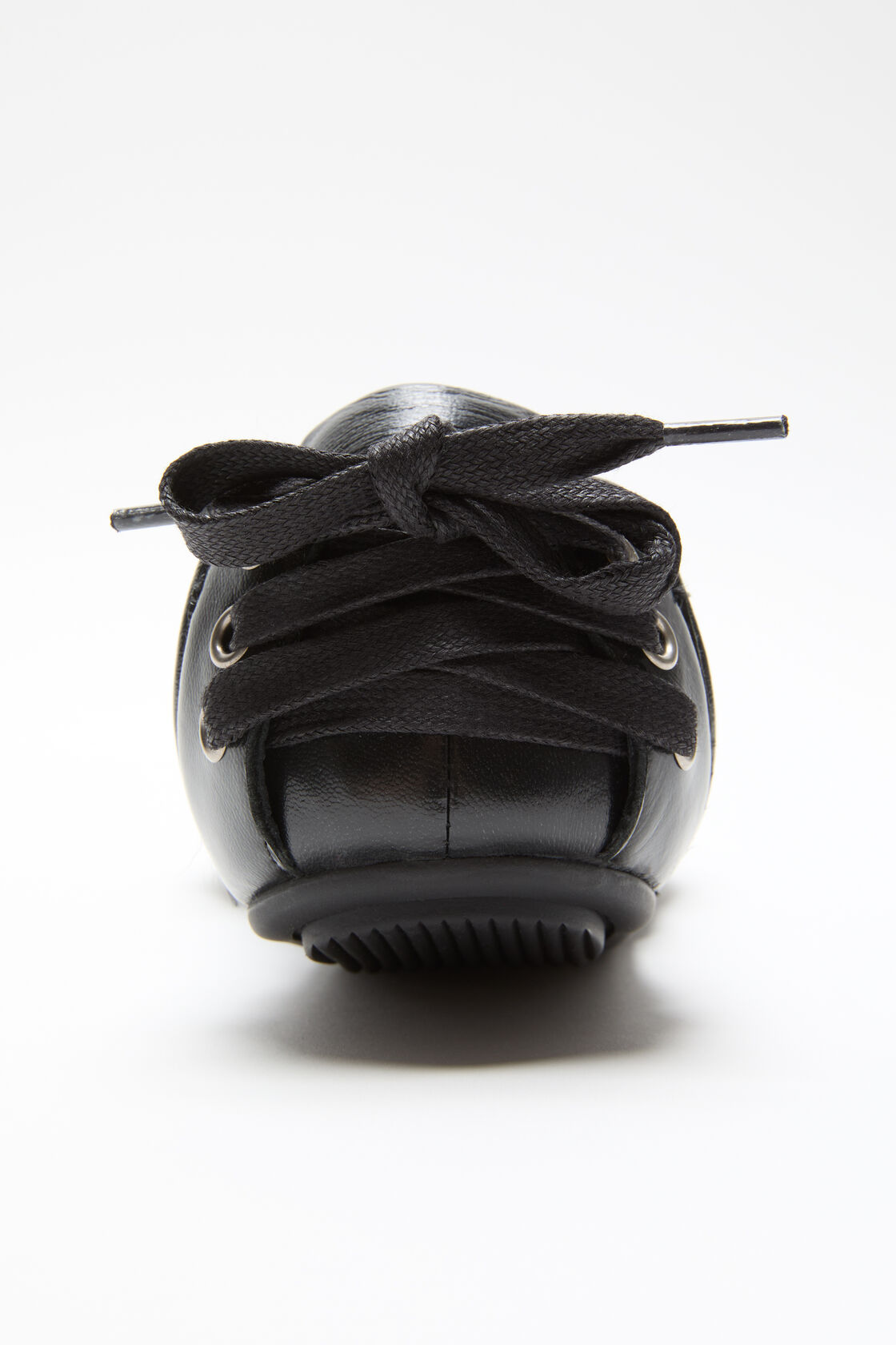Lace-up leather shoes, Black, 2000x
