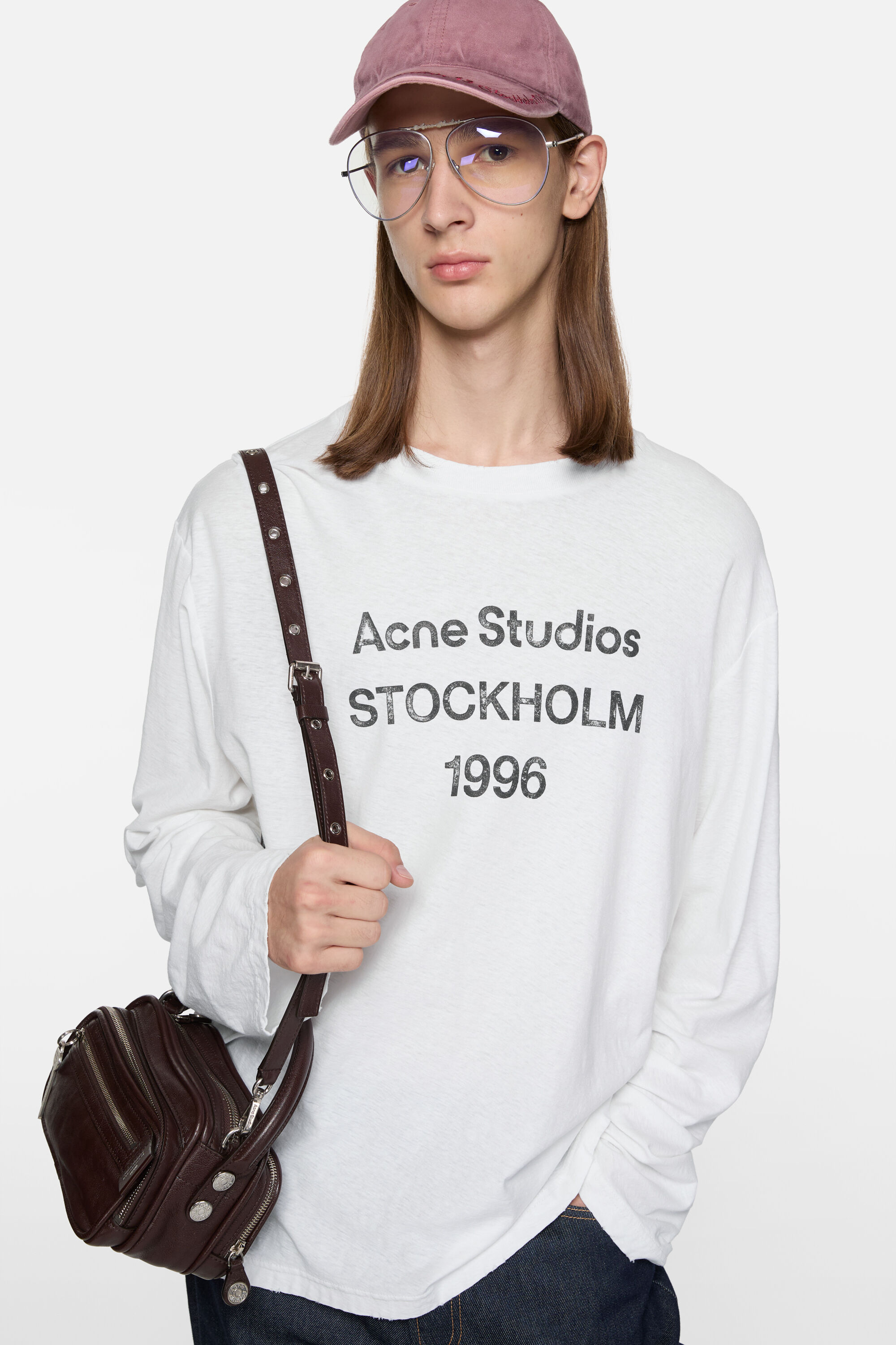 Acne Studios - 1996 logo t-shirt - Off white